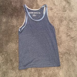 Light Blue Mossino Tank Top